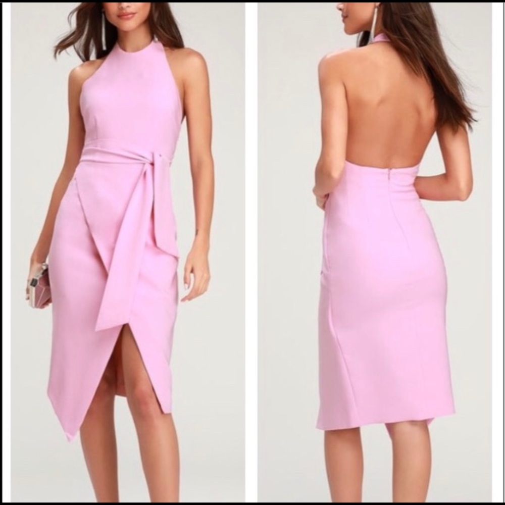 Finders Keepers Essie Mauve Dress